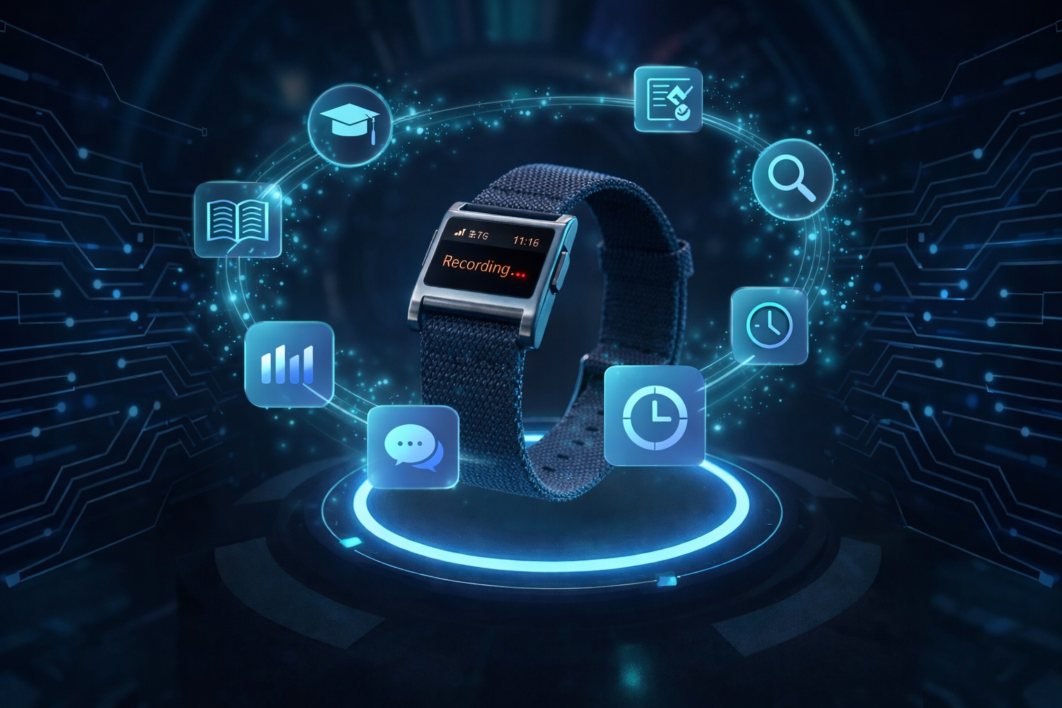 Our story - AI lecture recorder wearable device